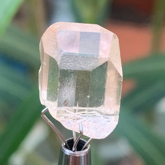 Topaze Impériale, superbe cristal naturel de 15mm x10 x10 - 3,9 grammes/ 19,5 carats. Belle pièce de collection, unique et assez rare !