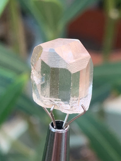 Topaze Impériale, superbe cristal naturel de 15mm x10 x10 - 3,9 grammes/ 19,5 carats. Belle pièce de collection, unique et assez rare !