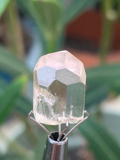 Topaze Impériale, superbe cristal naturel de 15mm x10 x10 - 3,9 grammes/ 19,5 carats. Belle pièce de collection, unique et assez rare !