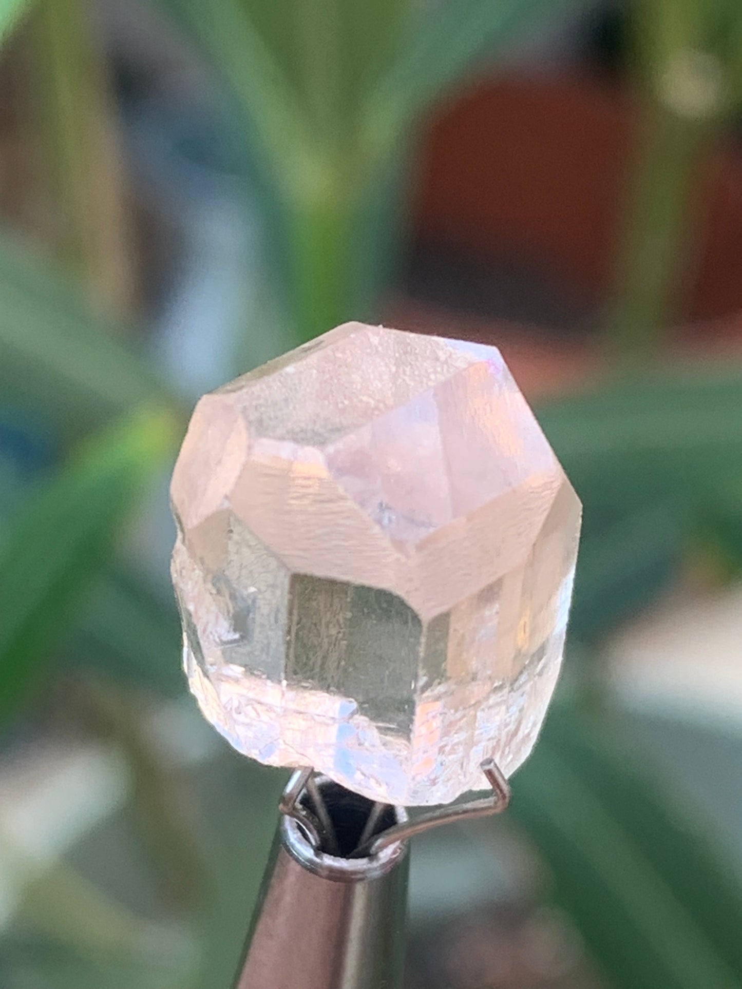 Topaze Impériale, superbe cristal naturel de 15mm x10 x10 - 3,9 grammes/ 19,5 carats. Belle pièce de collection, unique et assez rare !