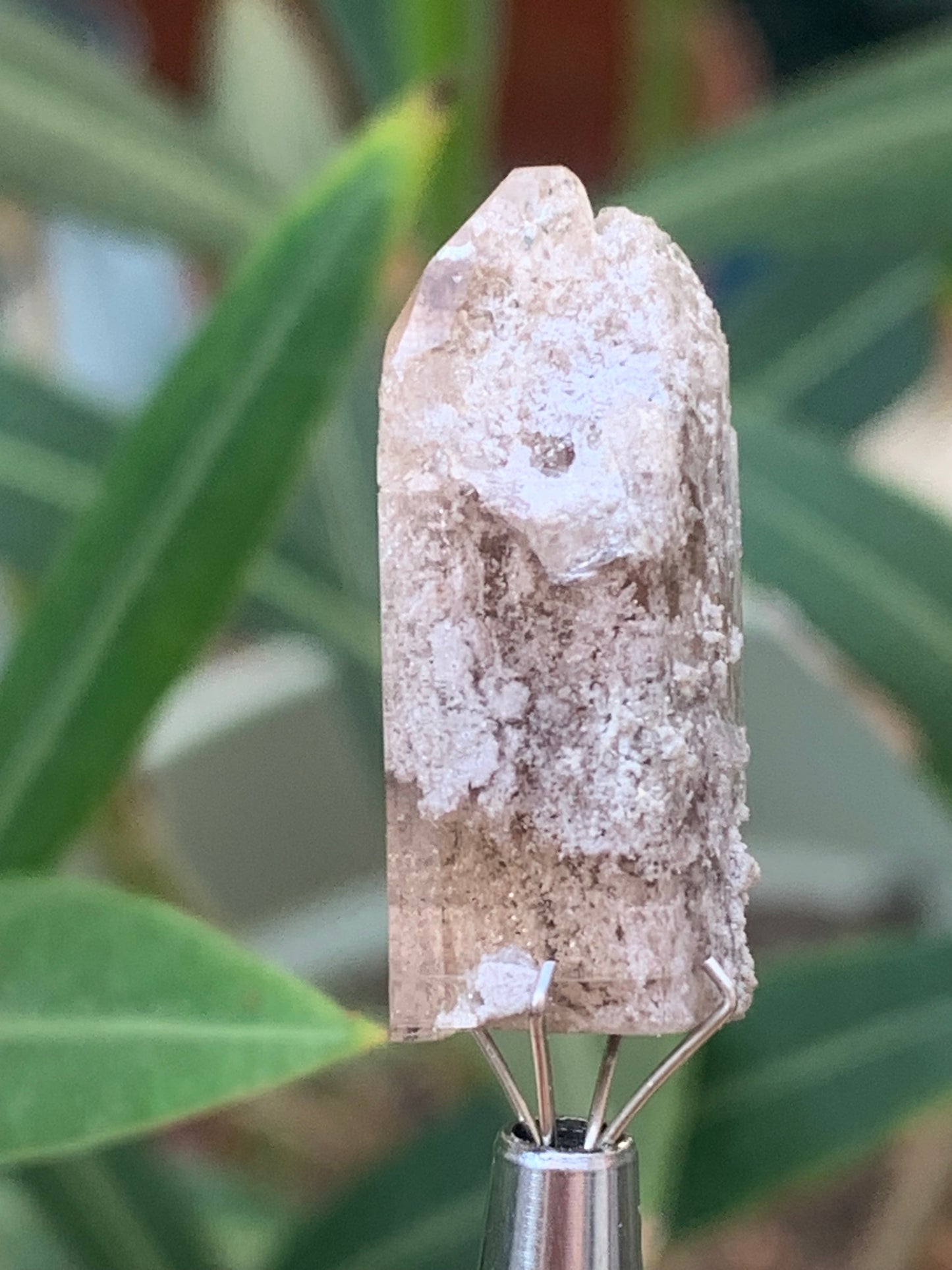 Topaze Impériale, superbe cristal naturel de 27mm x12 x10 - 4,5 grammes. Belle pièce de collection, unique et assez rare !