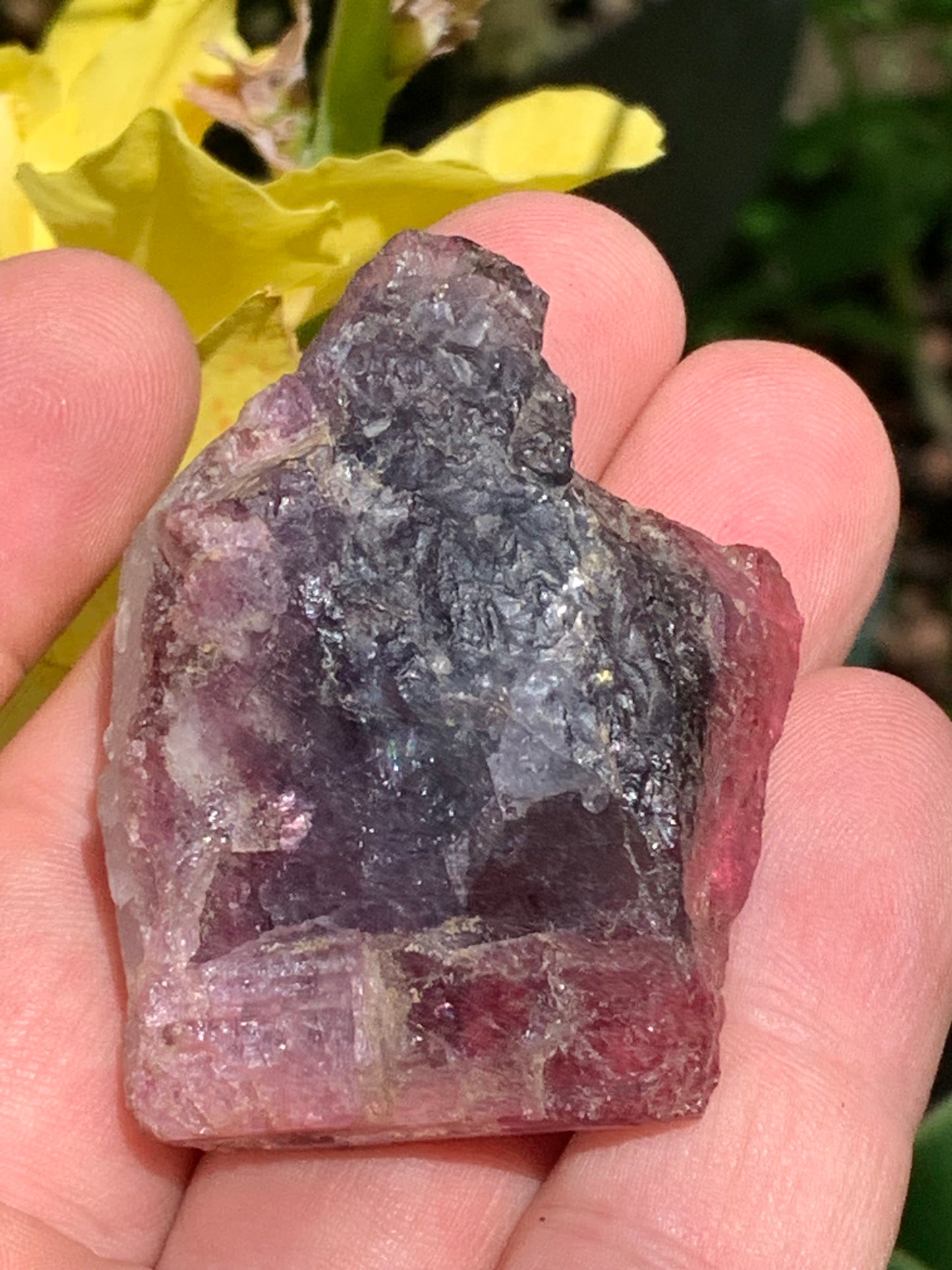 Tourmaline Rubellite, superbe spècimen naturel de 52mm x 35 x 23 - 52 grammes. Parfait en bijouterie, collection ,exposition...