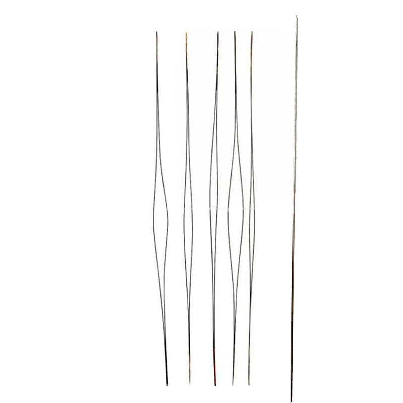 Apprêts : sélection d'aiguille à enfiler, simple ou double tige, vendu par 5 pièces, de 75, 80 ou 13,5 centimètres... Très bonne qualité, parfait pour vos créations !
