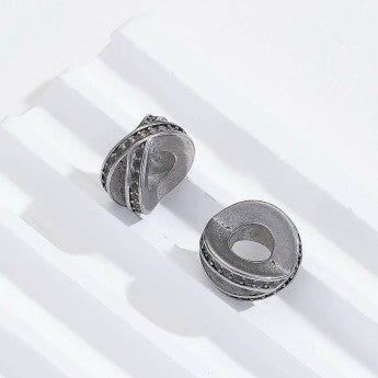 Sélection de perles avec gravures et formes diverses en acier inoxydable de 'haute qualité' pour la création de bracelets, colliers, Mala... De 8 à 20 millimètres - 23 Modèles au choix vendu à l'unité ou par 5 pièces !