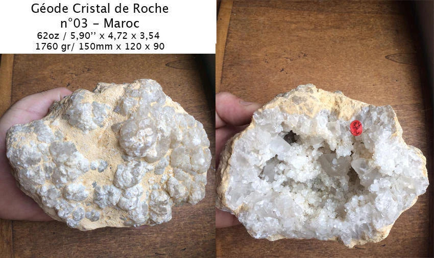 Apophyllite, superbe druse/ géode de 150 x 120 x 90 mm - 1 760 grammes. Magnifique pièce de minéralogie !