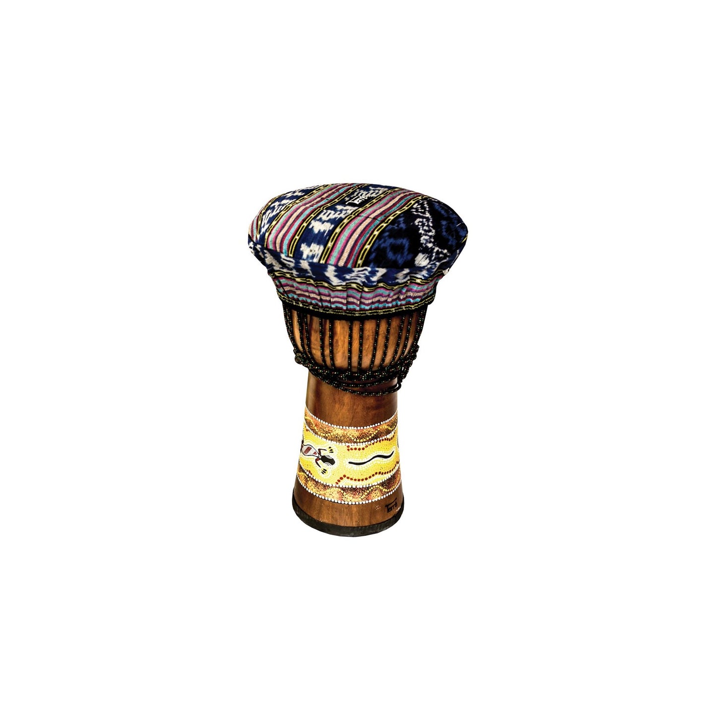 A selection of skin covers to protect djembe and drum heads, with two models to choose from. Perfect for djembes from 25 to 70 centimeters or other instruments!