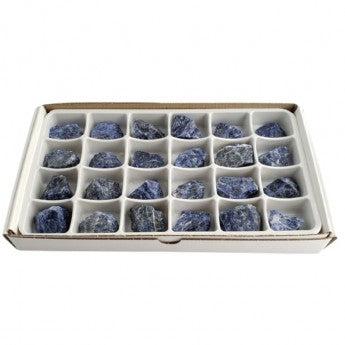 Sold by the box/flat pack of 24 pieces measuring approximately 3/4 x 3/4 cm. Perfect for lithotherapy, jewelry, collecting, or displaying!