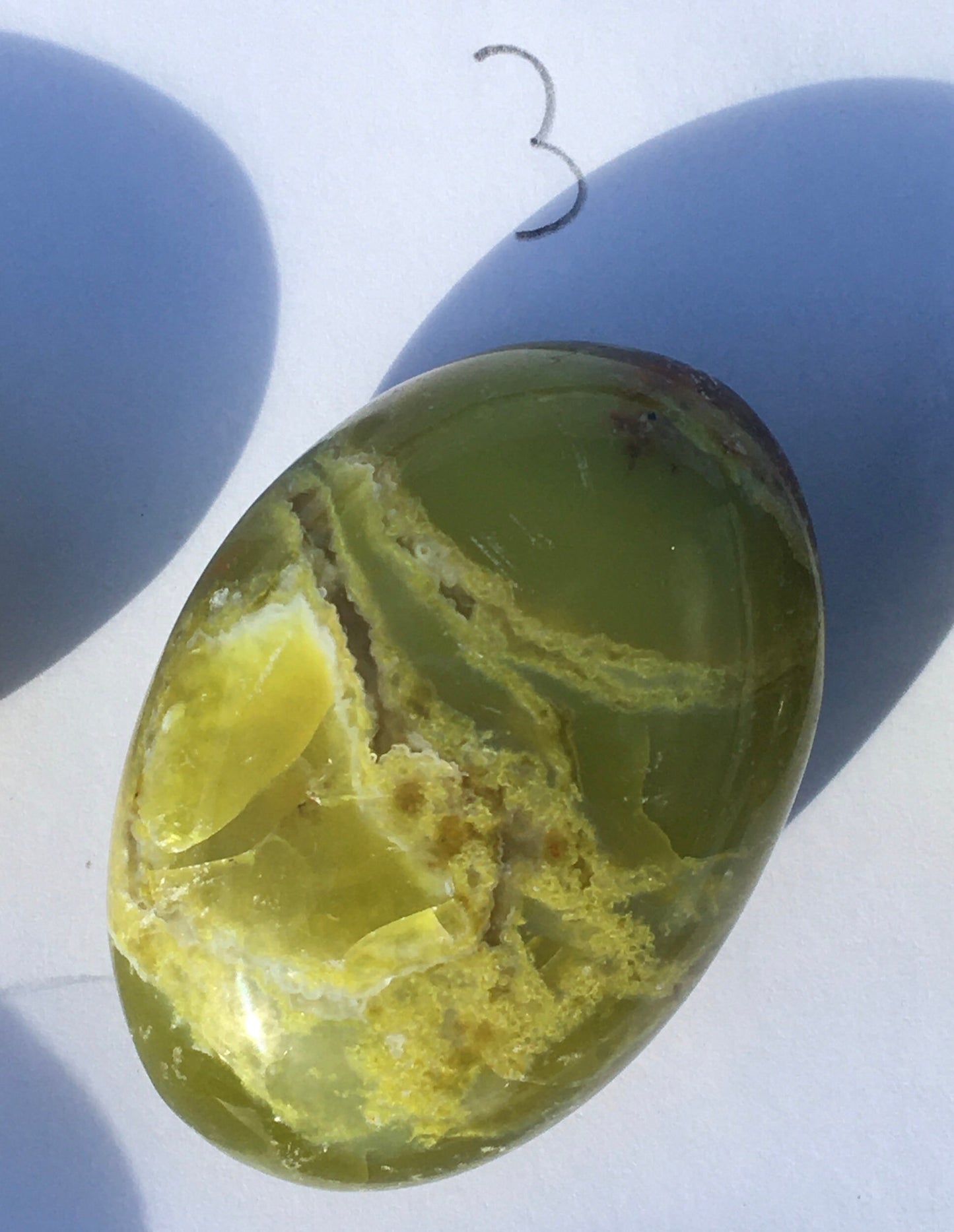 Opale verte du Pérou - Sélection de magnifiques galets très bien formés, pièces au choix !