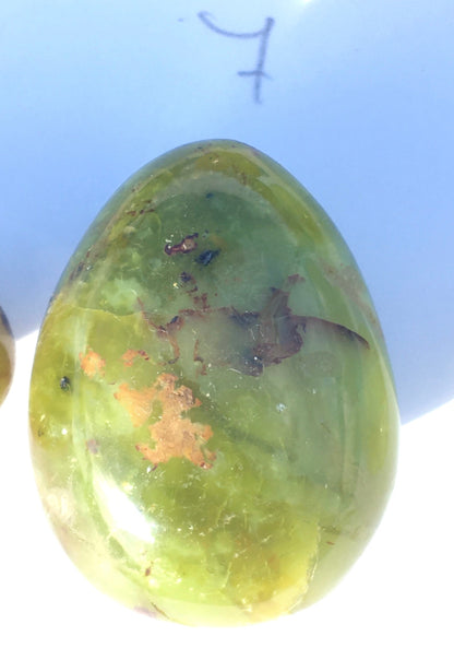 Opale verte du Pérou - Sélection de magnifiques galets très bien formés, pièces au choix !