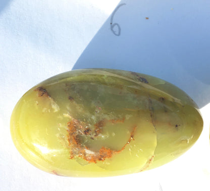 Opale verte du Pérou - Sélection de magnifiques galets très bien formés, pièces au choix !
