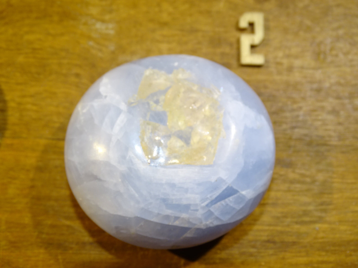 Calcite bleue, spécimens de galets XL au choix, de 50 x 40 x 30mm - 35 à 50 gr. environ !