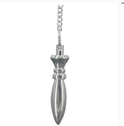 Sélection de pendules 100% métal 'haute résistance', modèles au choix. Pour radiesthésie en professionnel ou débutant !