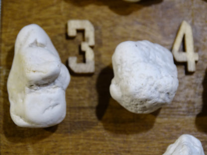 Howlite blanche - Spécimens bruts au choix de 30 à 20 x 15mm - 10 à 15 grammes !