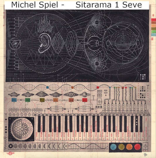Compact disc/ clé usb ou téléchargement. Composition en CD/ clé usb ou téléchargement, artiste : Michel Spiel. Contenu : jeu avec un Sitar Indien/ Album : Sitarama volume 1 'Séve'.