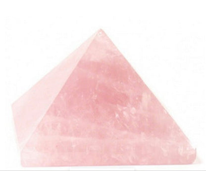 Pyramides en Quartz rose de 2 à 12,5 centimètres, parfait pour la lithothérapie, collection, exposition...!