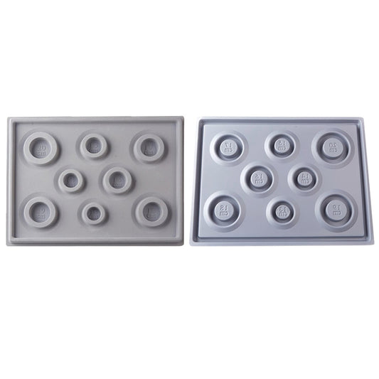Plateau de fabrication de bracelets, pratique pour créer de magnifiques bracelets. Il vous permet de disposer préalablem ent vos perles dans l'ordre souhaité avant de les enfiler sur un fil !