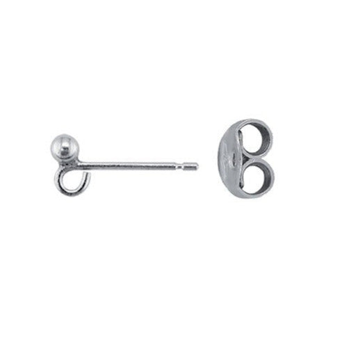 0.925 Sterling Silver findings, stud earrings, sold with pushpins, 17 to 35 millimeters... Very good quality, perfect for your creations or for repairs! Sold in pairs!