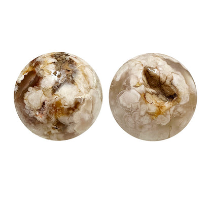 Sélection de sphères en Agate de 50 à 70 millimètres. Superbe pierre aux dessins uniques, parfait pour la lithothérapie, collection, exposition...!